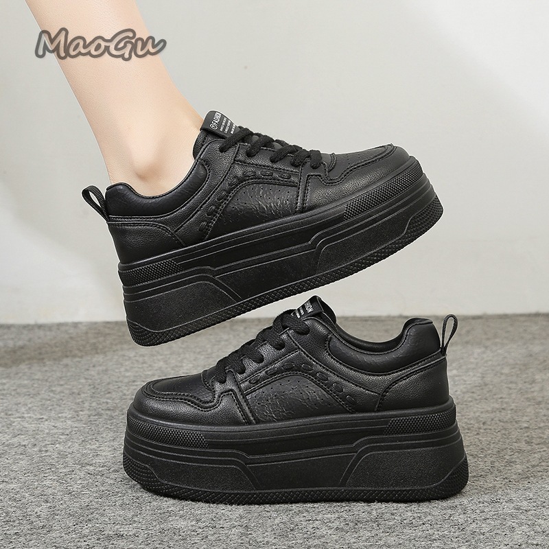 White Sneaker Care Kit - Height Increasing Platform White Sneakers Female