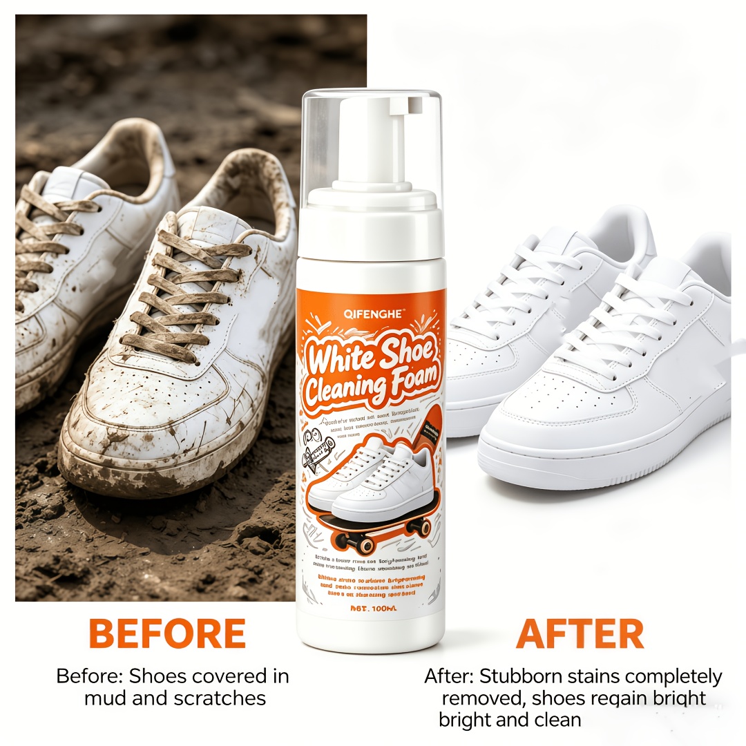 Portable No Rinse White Shoe C - Sneaker Care Foam review and price