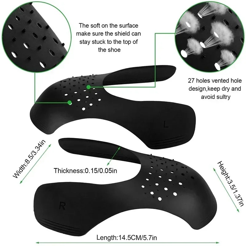 4Pcs Anti Crease Shoe Protecto - Sneaker Shoe Care Kit review and price