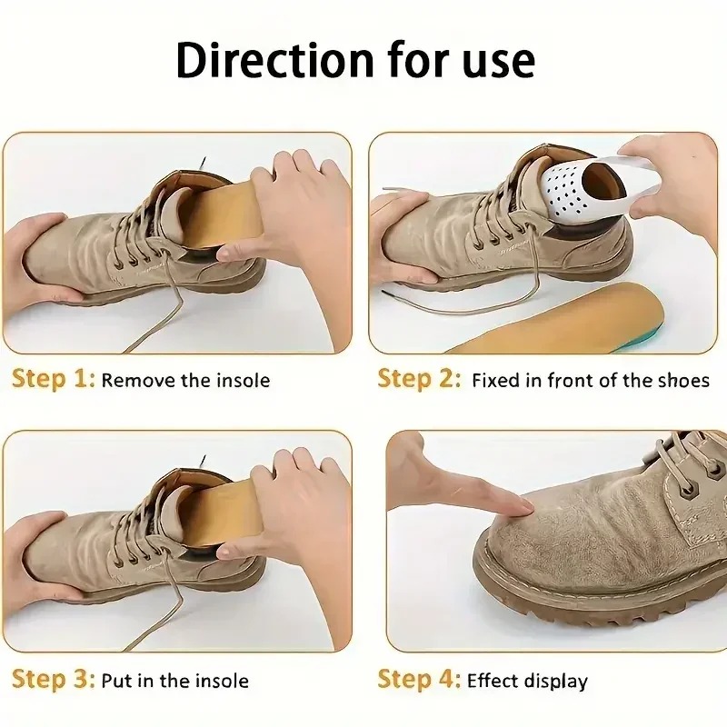 4Pcs Anti Crease Shoe Protecto - Sneaker Shoe Care Kit review and price