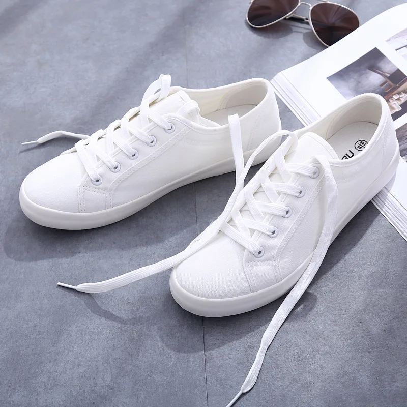 White Couple Canvas Shoes Summ - White Sneaker Care Kit review and price