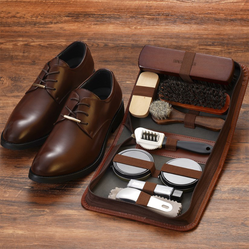HorseHair Shoe Brush Set Leath - Sneaker Care Spray review and price