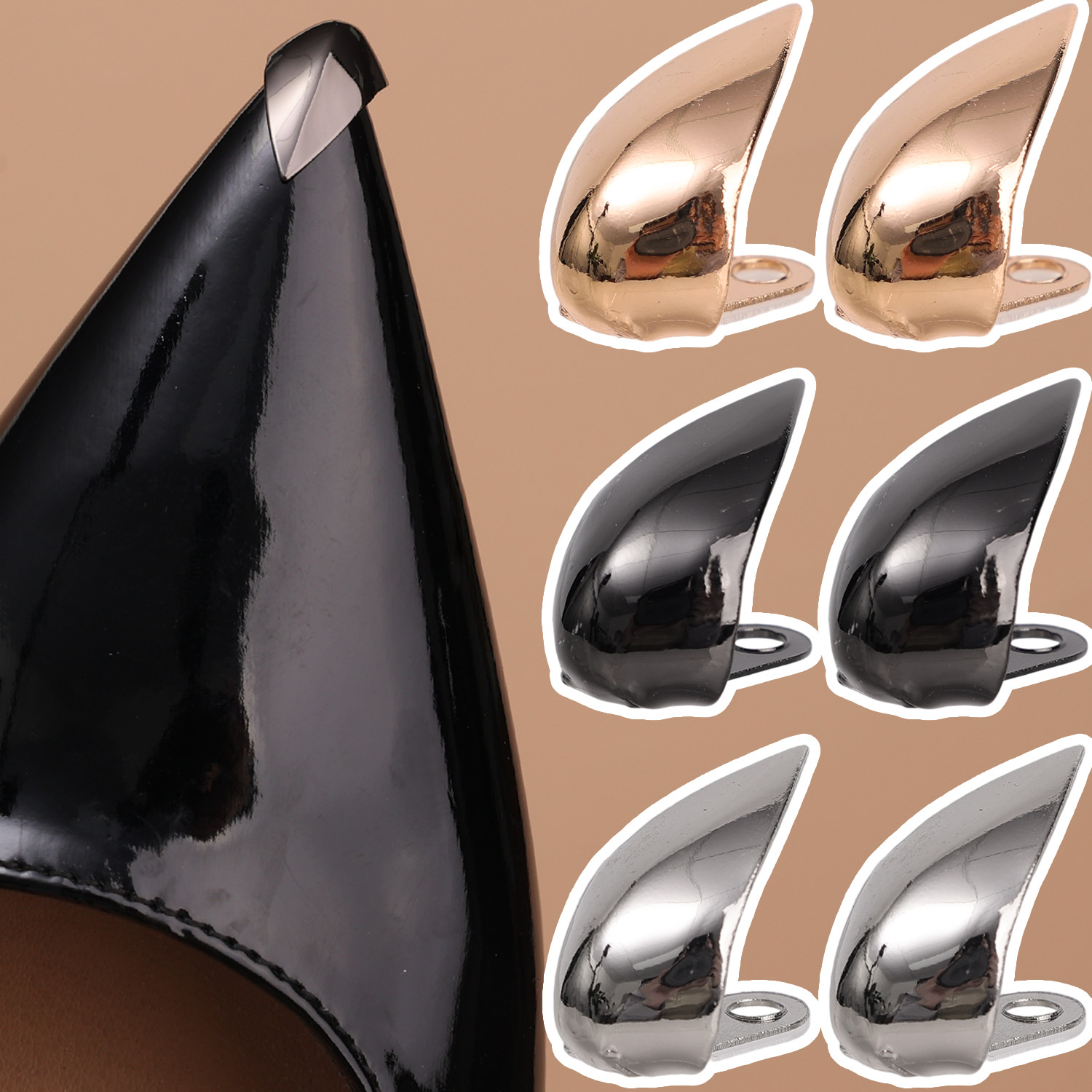 Women High Heel Metal Toe Cap  - Sneaker Care Tips review and price