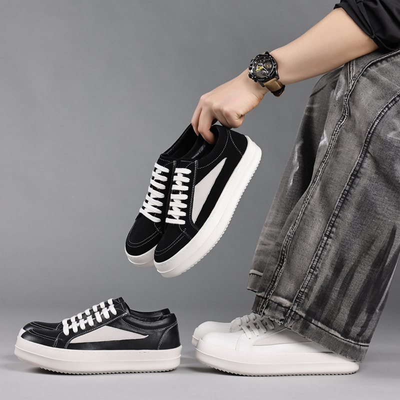 Mens Black Genuine Leather Pla - White Sneaker Care Kit review and price