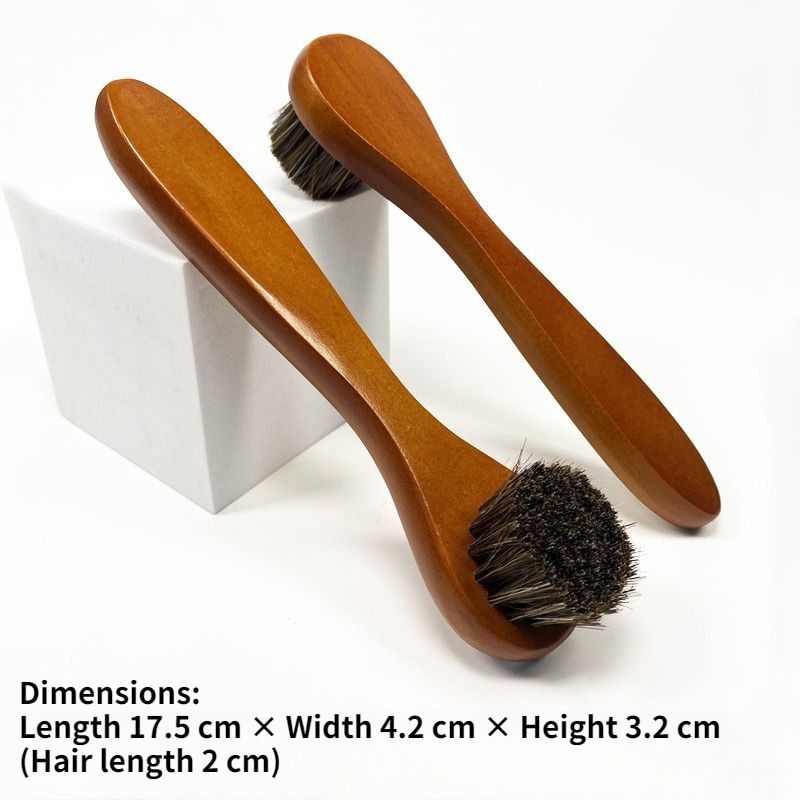 Soft Horse Hair Shoe Brush Lon - Sneaker Care Spray review and price