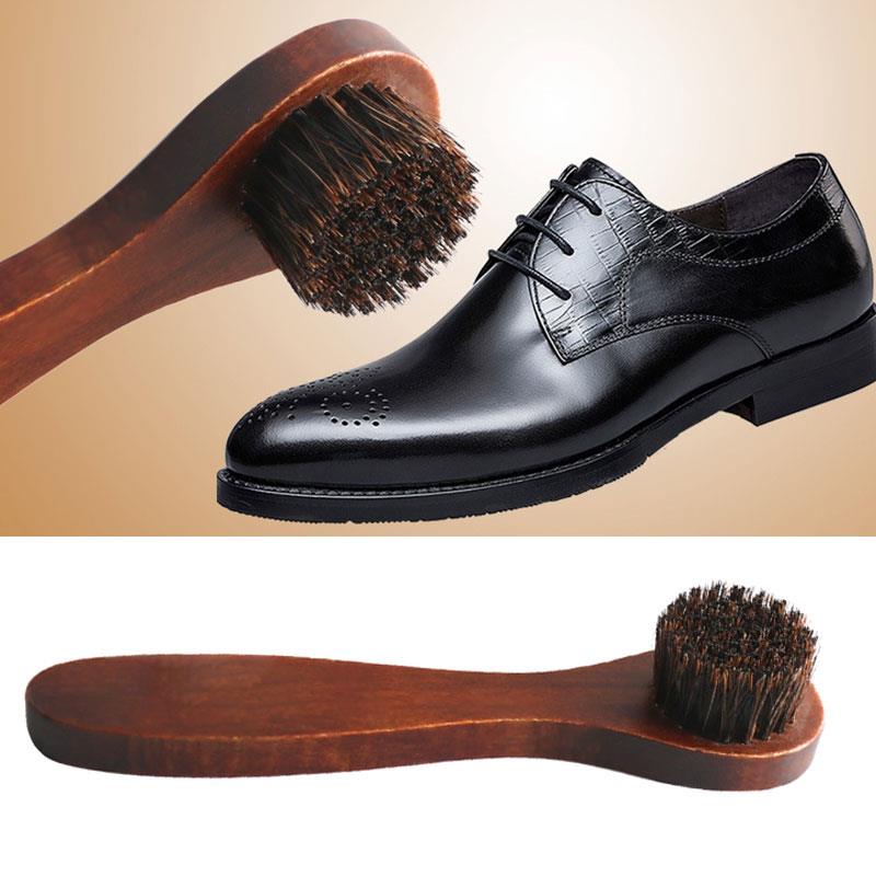 Soft Horse Hair Shoe Brush Lon - Sneaker Care Spray review and price